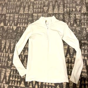 Forever 21 white M athletic zip up